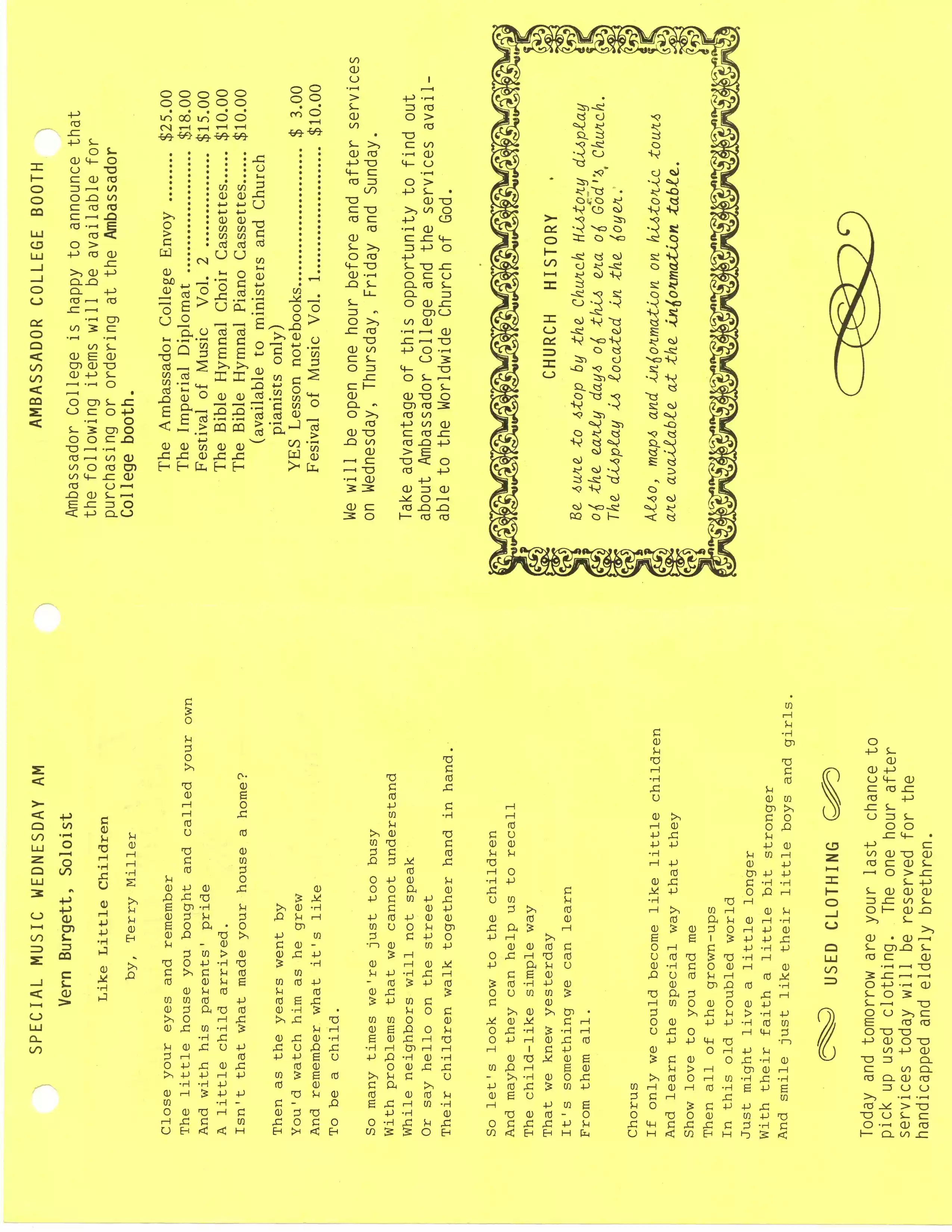 Eugene FT bulletin 10-2-85, pg2